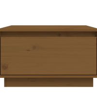 Couchtisch Honigbraun 55x56x32 cm Massivholz Kiefer