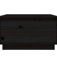 Couchtisch Schwarz 55x56x32 cm Massivholz Kiefer
