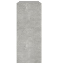 Bücherregal/Raumteiler Betongrau 80x30x72 cm