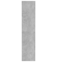 Bücherregal/Raumteiler Betongrau 80x30x135 cm Holzwerkstoff