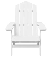 Adirondack-Gartenstühle 2 Stk. HDPE Weiß