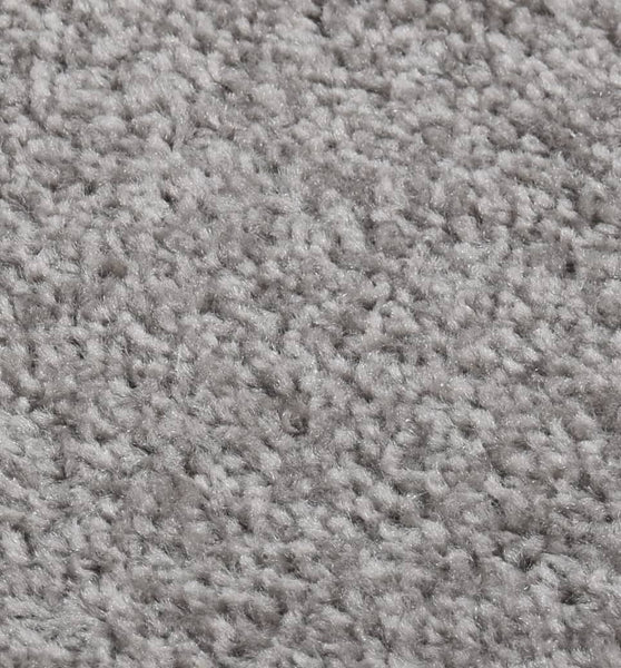 Teppich Kurzflor 240x340 cm Grau