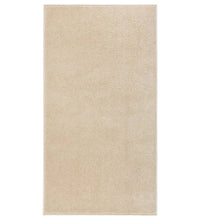 Teppich Kurzflor 80x150 cm Beige