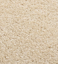 Teppich Kurzflor 80x150 cm Beige