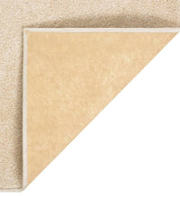 Teppich Kurzflor 80x150 cm Beige