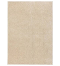 Teppich Kurzflor 120x170 cm Beige