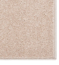 Teppich Kurzflor 200x290 cm Dunkelbeige