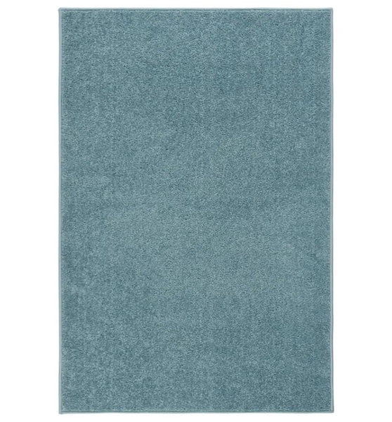 Teppich Kurzflor 160x230 cm Blau