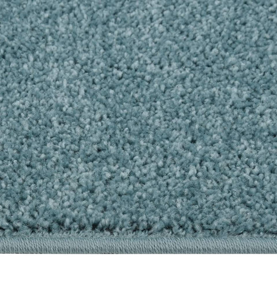 Teppich Kurzflor 160x230 cm Blau