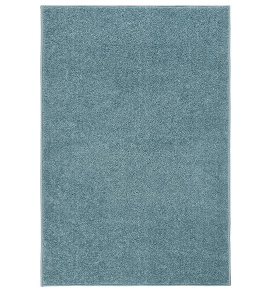 Teppich Kurzflor 200x290 cm Blau