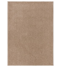 Teppich Kurzflor 120x170 cm Braun