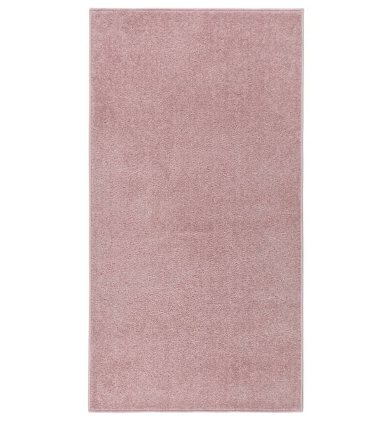 Teppich Kurzflor 80x150 cm Rosa