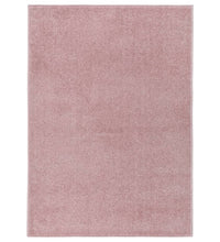 Teppich Kurzflor 120x170 cm Rosa