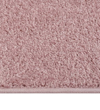 Teppich Kurzflor 160x230 cm Rosa