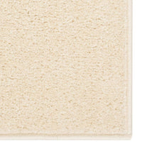 Teppich Kurzflor 200x290 cm Creme