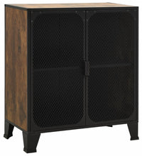 Lagerschränke 2 Stk. Rustikal Braun 72x36x82 cm Metall und MDF