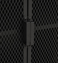 Lagerschränke 2 Stk. Rustikal Braun 72x36x82 cm Metall und MDF