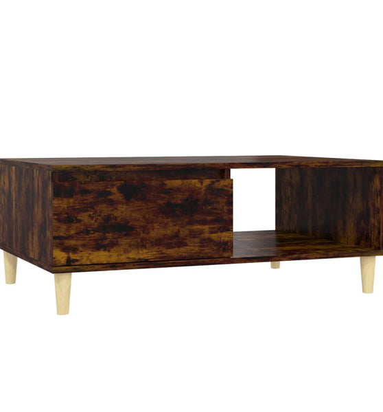Couchtisch Räuchereiche 90x60x35 cm Holzwerkstoff