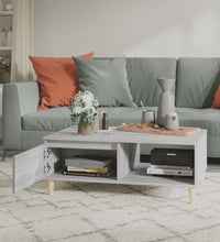 Couchtisch Grau Sonoma 90x60x35 cm Holzwerkstoff
