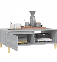 Couchtisch Grau Sonoma 90x60x35 cm Holzwerkstoff