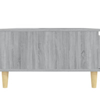 Couchtisch Grau Sonoma 90x60x35 cm Holzwerkstoff