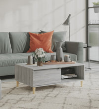 Couchtisch Grau Sonoma 90x60x35 cm Holzwerkstoff