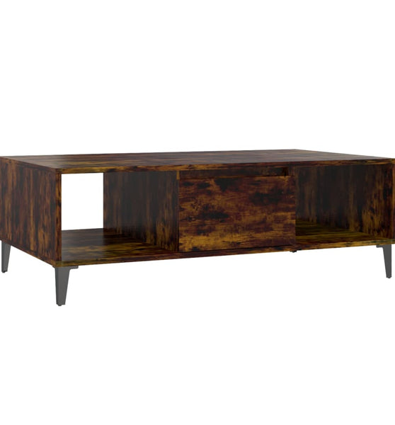 Couchtisch Räuchereiche 103,5x60x35 cm Holzwerkstoff