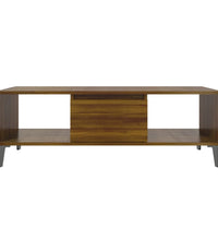 Couchtisch Braun Eichen-Optik 103,5x60x35 cm Holzwerkstoff