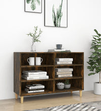Sideboard Räuchereiche 103,5x35x70 cm Holzwerkstoff