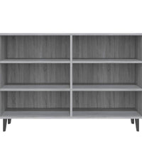 Sideboard Grau Sonoma 103,5x35x70 cm Holzwerkstoff