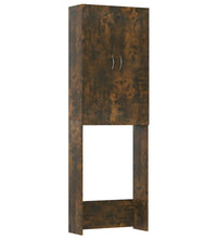 Waschmaschinenschrank Räuchereiche 64x25,5x190 cm