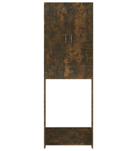 Waschmaschinenschrank Räuchereiche 64x25,5x190 cm