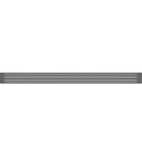 Hochbeet Pulverbeschichteter Stahl 507x100x36 cm Grau