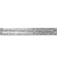 Hochbeet Silbern 554x100x68 cm Pulverbeschichteter Stahl