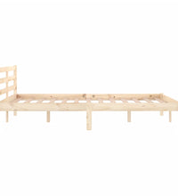 Massivholzbett ohne Matratze 120x200 cm Kiefernholz