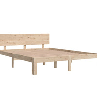 Massivholzbett 150x200 cm