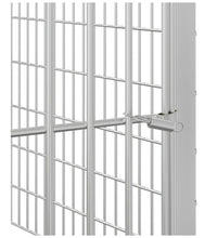 Freilaufgehege 6-teilig 54x60 cm Verzinktes Eisen