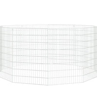 Freilaufgehege 10-teilig 54x80 cm Verzinktes Eisen