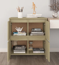 Sideboards 2 Stk. Sonoma-Eiche 70x41x75 cm Holzwerkstoff