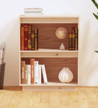 Beistellschrank 60x34x75 cm Massivholz Kiefer