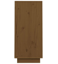 Beistellschrank Honigbraun 60x34x75 cm Massivholz Kiefer