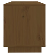 TV-Schrank Honigbraun 74x34x40 cm Massivholz Kiefer