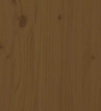 TV-Schrank Honigbraun 110,5x34x40 cm Massivholz Kiefer