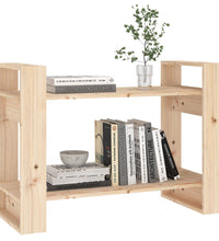 Bücherregal/Raumteiler 80x35x56,5 cm Massivholz Kiefer