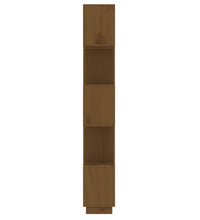 Bücherregal/Raumteiler Honigbraun 51x25x163,5 cm Massivholz