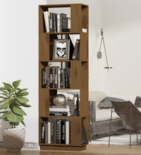 Bücherregal/Raumteiler Honigbraun 51x25x163,5 cm Massivholz