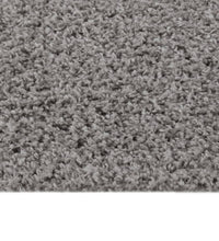 Teppich Shaggy Hochflor Grau 120x170 cm