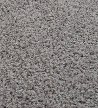 Teppich Shaggy Hochflor Grau 120x170 cm