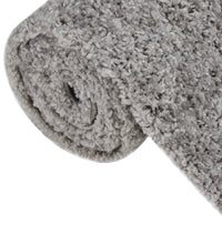 Teppich Shaggy Hochflor Grau 160x230 cm