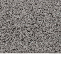 Teppich Shaggy Hochflor Grau 160x230 cm